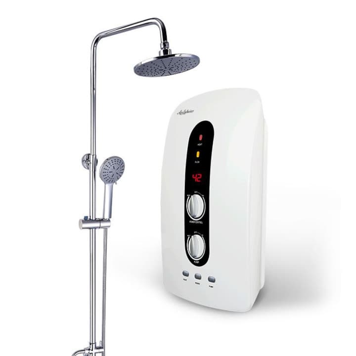 Anlabier Rain shower heater with pump