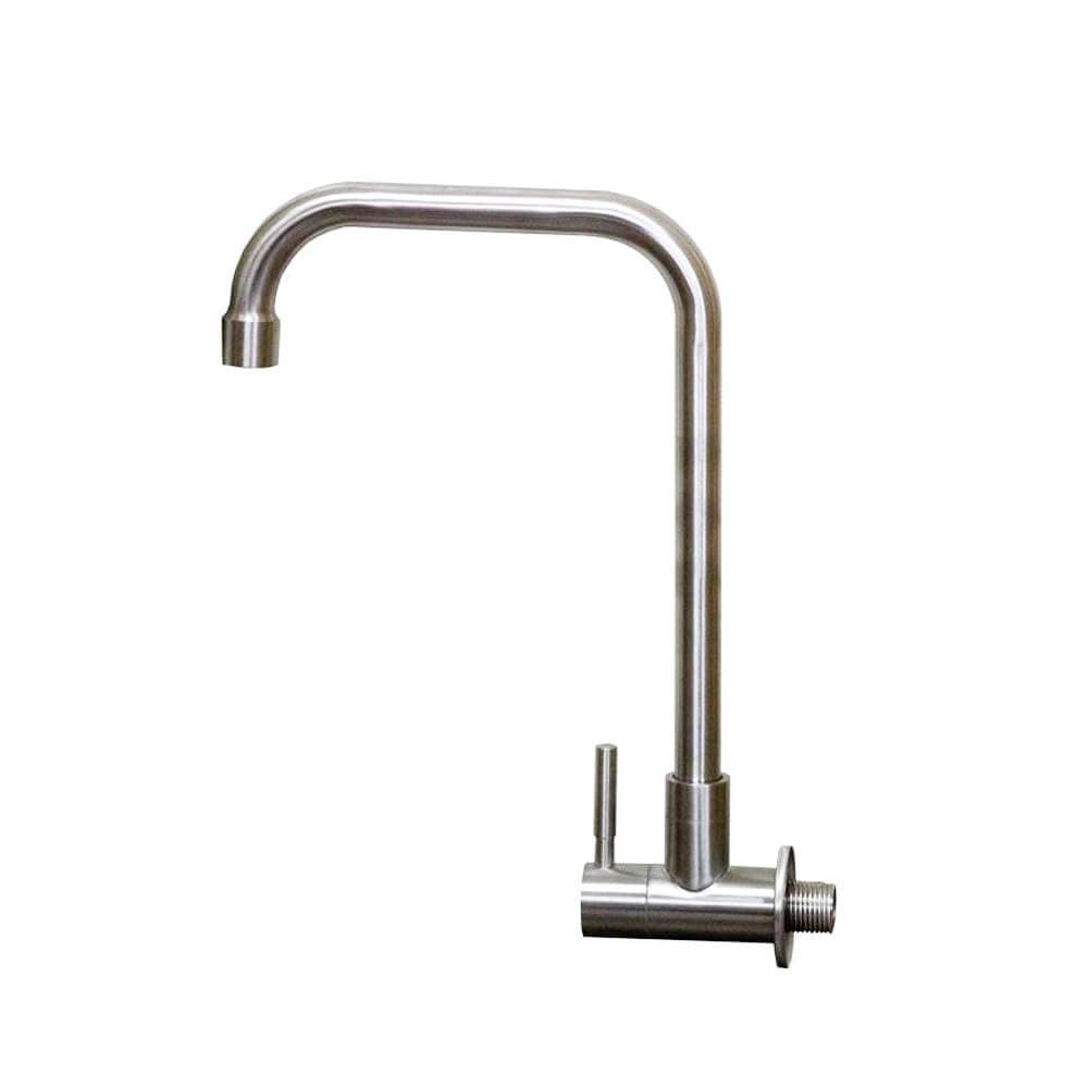 Long Neck Bib Tap for Kitchen - Reach and Versatility